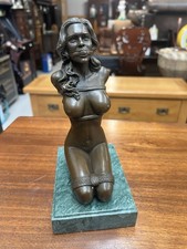 Cast bronze bondage - bronze,