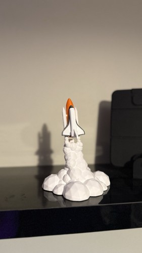 Rocket launch tea light holder - rocket,