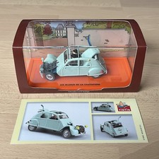 TINTIN CAR Citroen 2 CV blue