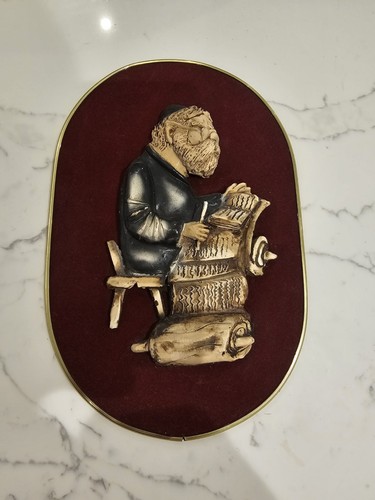 Vintage relief wall plaque - relief,