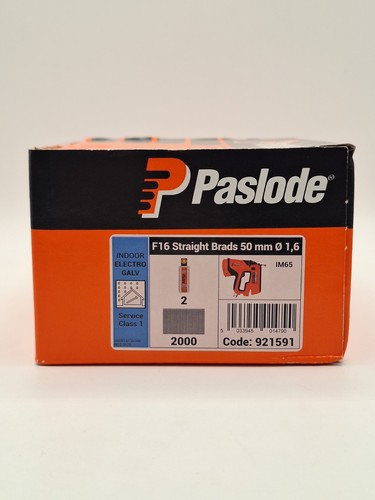 Paslode f16 straight brad - straight,