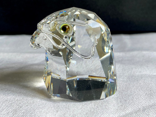 Swarovski falcon head small - falcon,