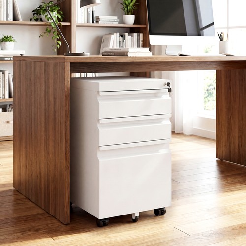 Drawer mobile file cabinet - 3-drawer,