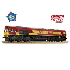 Bachmann 50-000ASFX Class 66/0 66096 EWS Diesel Locomotive - Deluxe DCC Sound