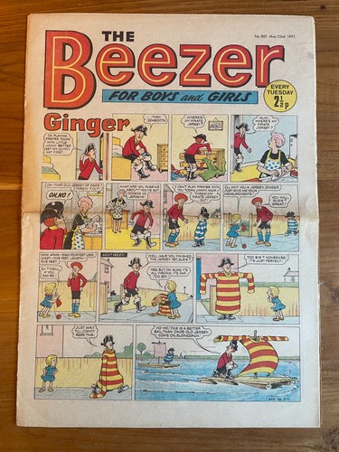 Beezer comic 801 22 may - comic,