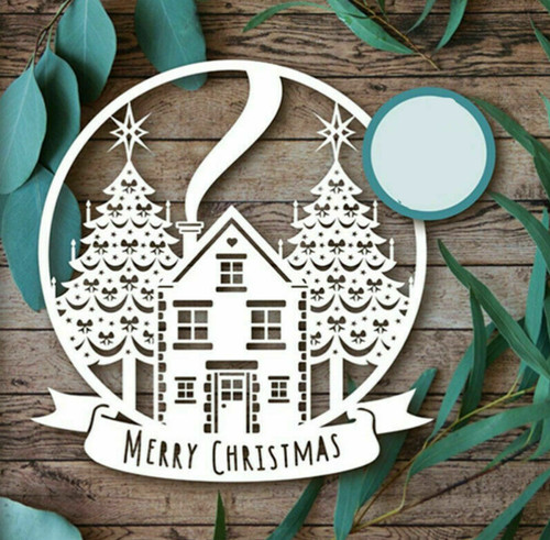 Merry christmas ball metal - merry,