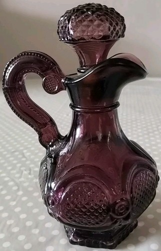 Vintage avon pressed - avon, burgundy