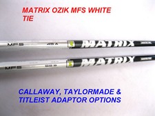 MATRIX OZIK MFS X5 WHITE TIE  REG STIFF SENIOR FLEX callaway titleist taylormade