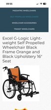 Excel G-Logic Lightweight Self Propelled Wheelchair