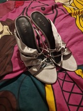 Reiss Monroe Mule Satin Pin