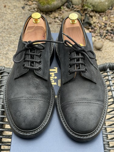 Trickers george black waxy - trickers,