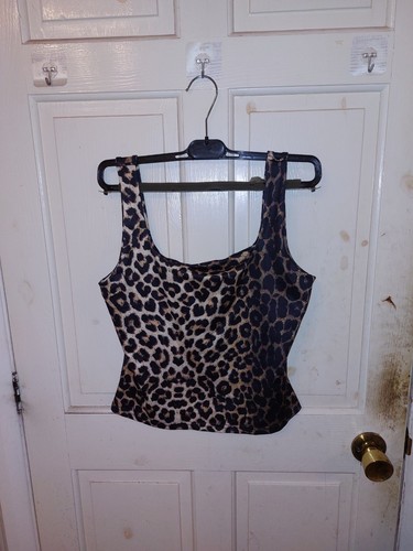 Shein leopard print sleeveless - shein,