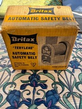 Vintage Britax Automatic Safety Belt DSB 807 Complete Kit Papers/Stickers NOS