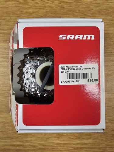 Sram pg950 cassette 28t 9 - sram,