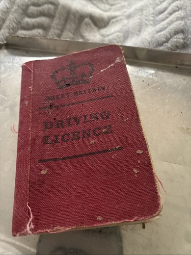 Vintage 1940 driving licence - 1940,