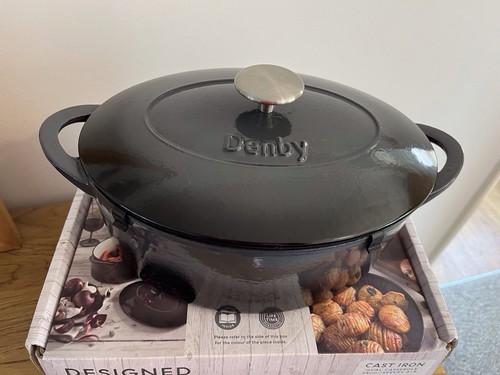 Denby halo oval cast - denby, iron