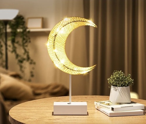 Decorative table moon - decorative, lamp