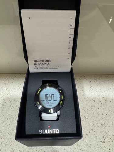 Suunto core watch - white, crush