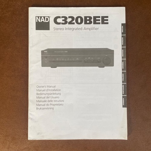 Nad c320bee stereo integrated - nad,