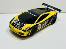 Scalextric C3180 DPR Car Lamborghini Gallardo ATEC Yellow New Braids & Serviced