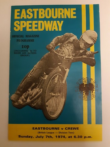 Eastbourne crewe speedway - vs,