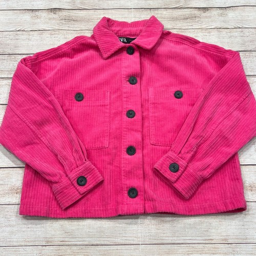 Zara womens hot pink corduroy - zara,