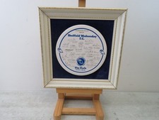 Sheffield Wednesday FC 1983-84 Engraved Plaque - Signed & Framed