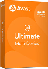 Avast ULTIMATE SUITE 2026 10 Devices 3 Years PC Mac Android iOS - 5 Min Delivery