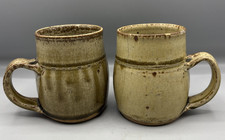 RICHARD BATTERHAM (1936 - 2021) - PAIR OF MUGS - CIRCLE OF LEACH and CARDEW