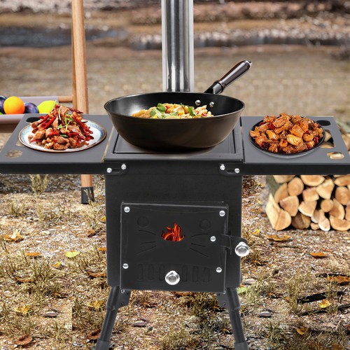 New portable tent wood - new,