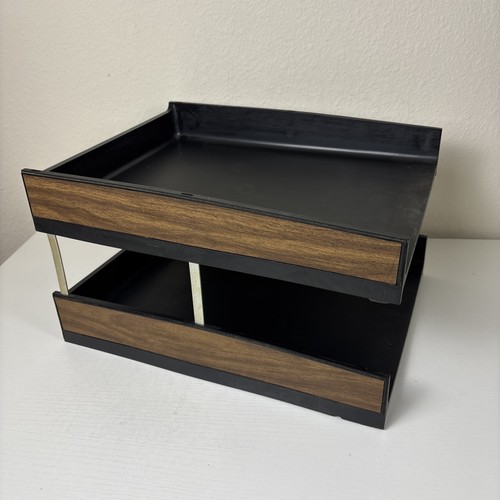 Vintage 60s letter tray file - letter,