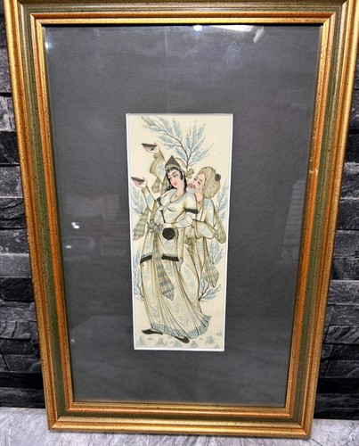 Vintage 80s iranian art - iranian, hand