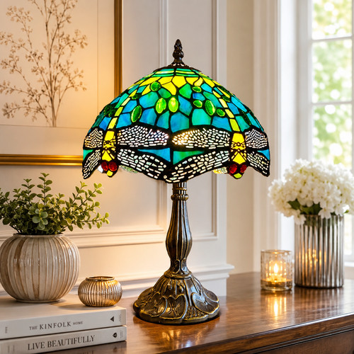 Handcrafted dragonfly tiffany - dragonfly,