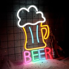 Beer LED Neon Sign 16x11"