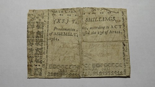 1761 ten shillings - shillings, north