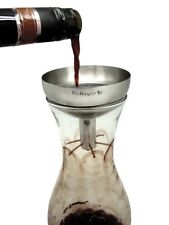 Stainless Steel Wine Decanting