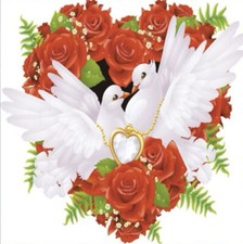 Dove Bird Diamond Painting Art
