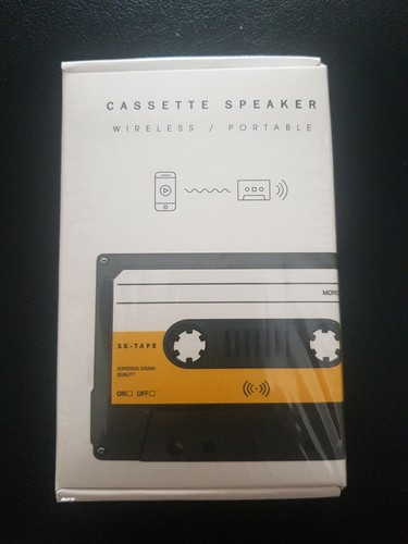 Cassette bluetooth speaker - speaker, |