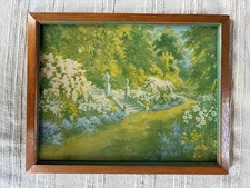 1950s Oak Picture Frame With