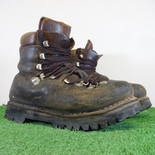 Raichle Shoes Size 6 Women's Brown Leather Vibram Civetta Mountaineering Boots