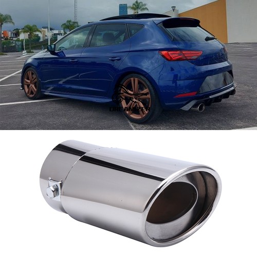 Chrome rear exhaust tail - rear,