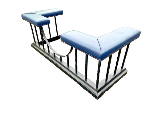 Large wrought iron club - wrought, fender