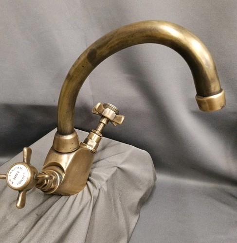 Kitchen mixer aged - kitchen, brass
