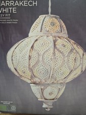 Next Marrakech White Lamp BNWT