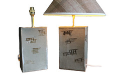 Studio Pottery Table Lamps  of