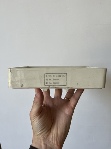 Large antique white ironstone - large,