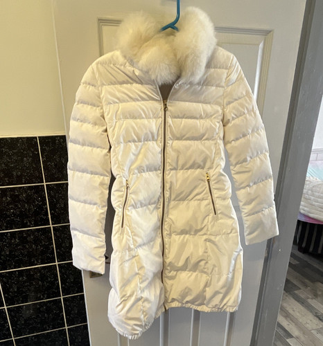 Miss sixty white satin - satin, puffer