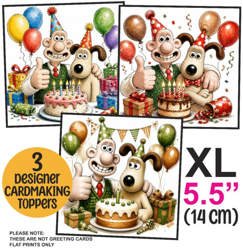 Card toppers for - xl,