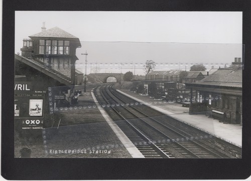 Kirtlebridge railway station - kirtlebridge,