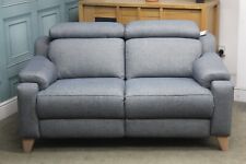 PARKER KNOLL EVOLUTION DESIGN 1701 2 SEATER SOFA IN BRETTON DENIM FABRIC